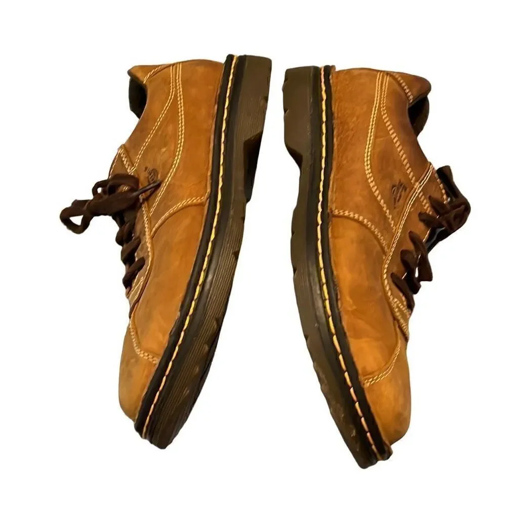 Dr. Martens lace up brown shoes, size 8